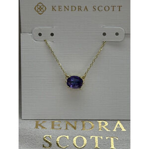 Kendra Scott Purple Pendant Necklace